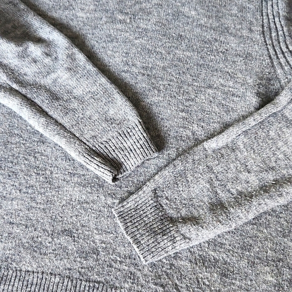 Grey juniors M sweater School Casual Lounge Cozy Lagenlook Activewear - Picture 3 of 6